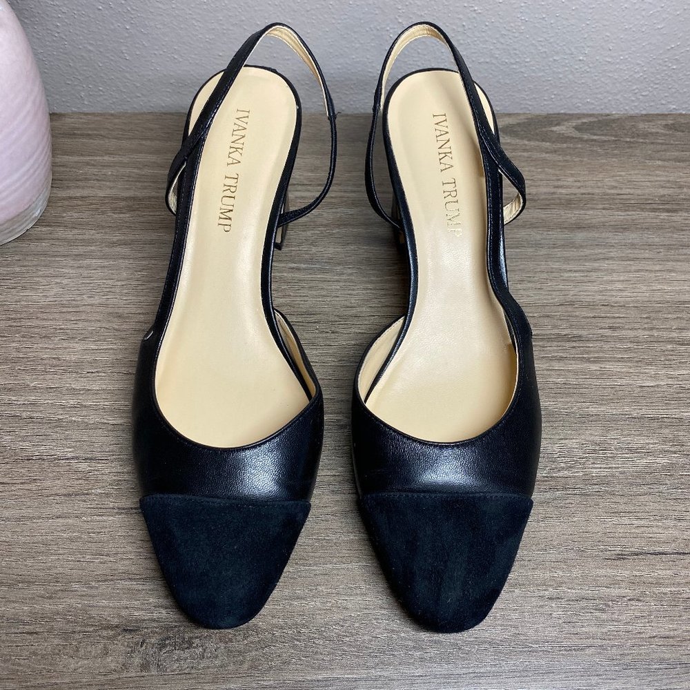Ivanka Trump Slingback D'Orsay Heels